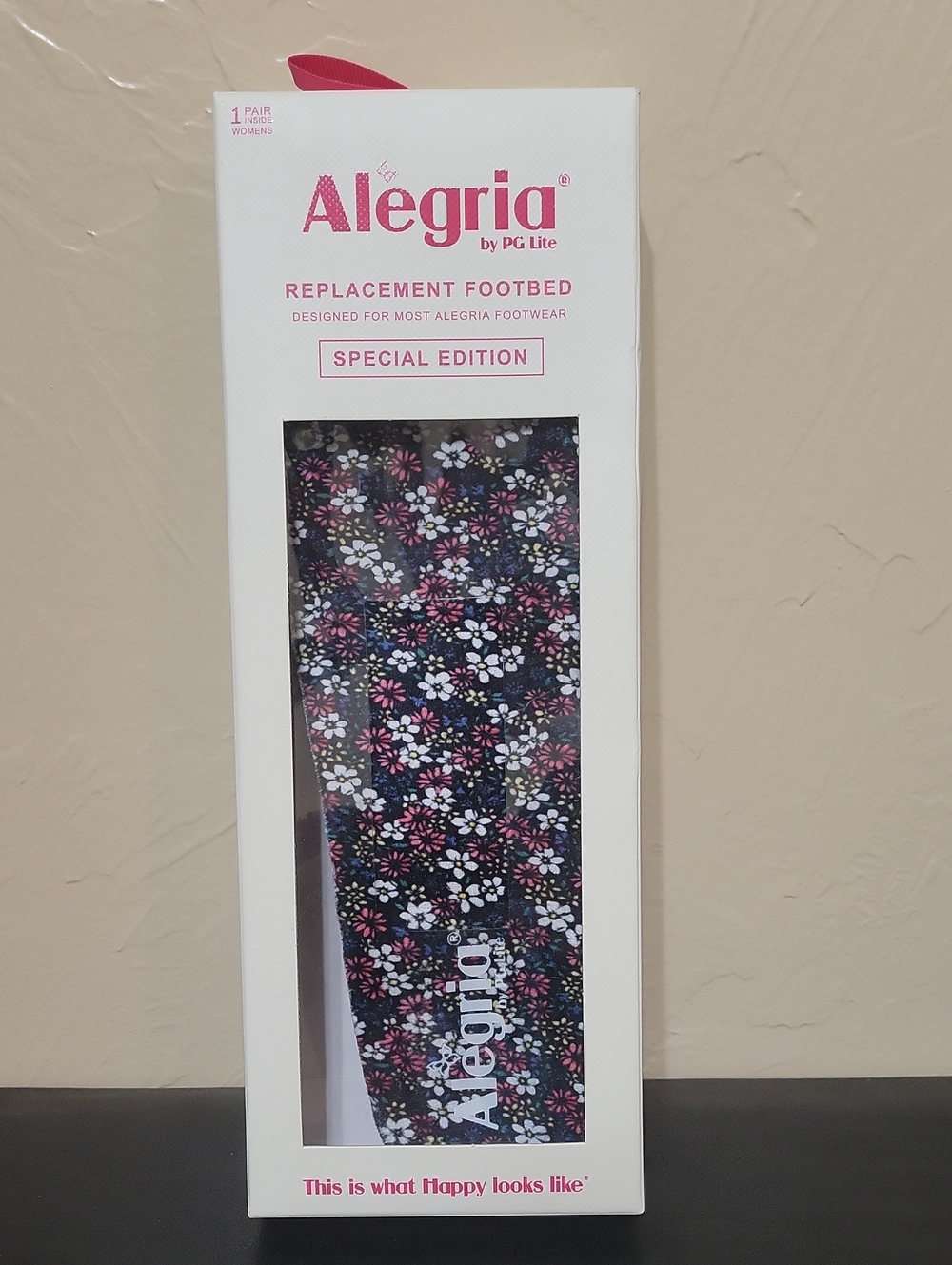 Alegria Women’s Replacement Footbed Size 38 New In Box